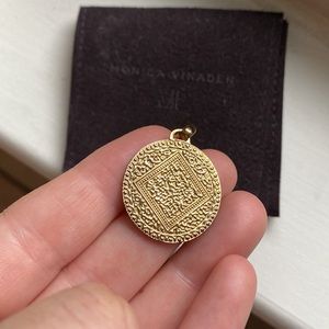Monica Vinader Marie Mini Pendant Charm 